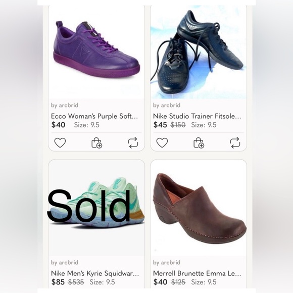 Ecco Woman’s Purple Soft 1 Walking Shoe Sneakers sz 9,5 (41) - Picture 14 of 14